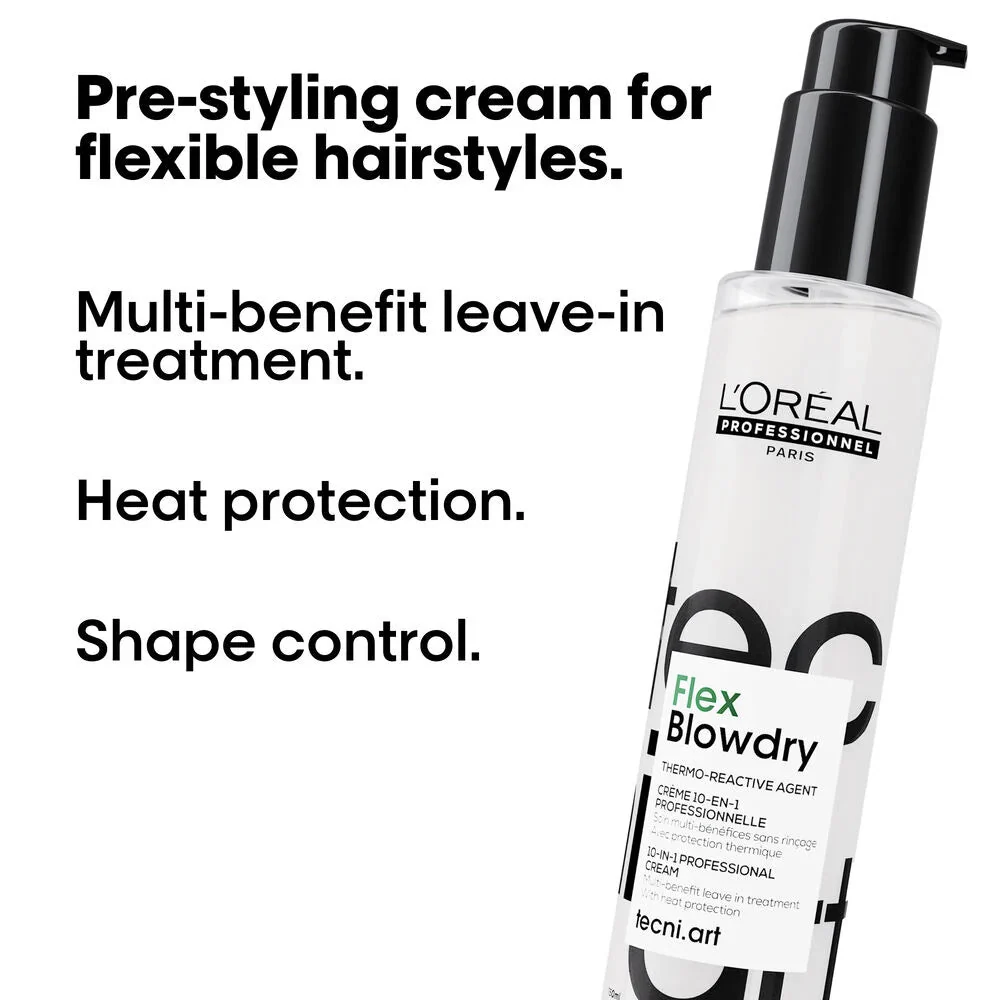 L'Oréal Professionnel Tecni.Art Flex Blowdry 10-in-1 Blowdrying Cream 150ml - Image 2