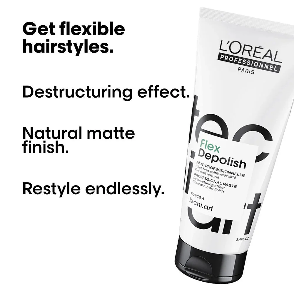 L'Oréal Professionnel Tecni.Art Flex Depolish Paste 100ml - Image 2