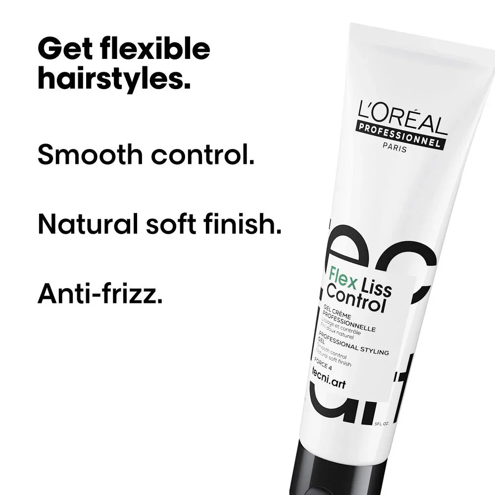 L'Oréal Professionnel Tecni.Art Flex Liss Control Frizz Control Styling Gel 150ml - Image 2