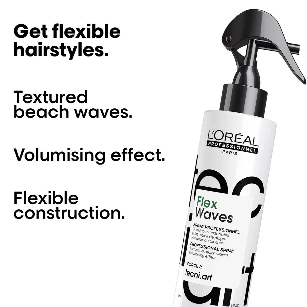 L'Oréal Professionnel Tecni.Art Flex Waves Texturising Salt Spray 190ml - Image 2