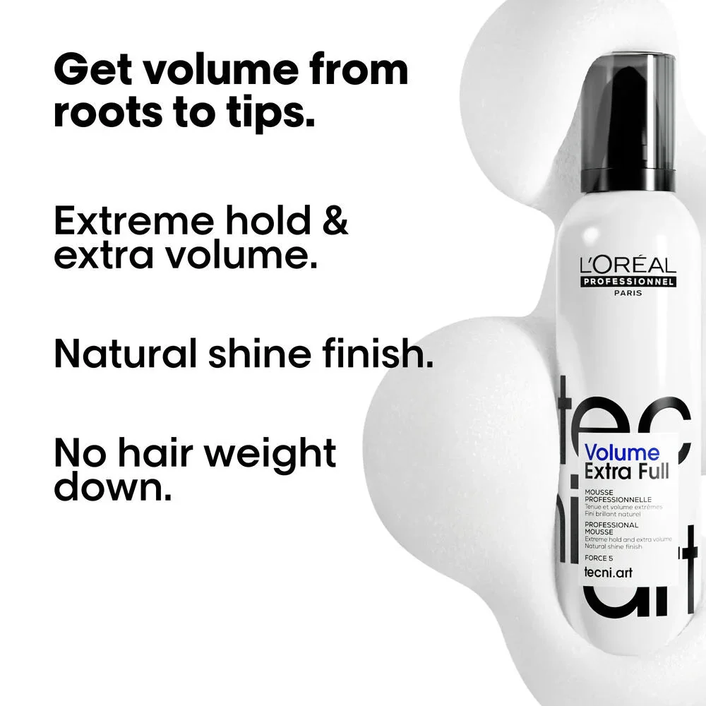 L'Oréal Professionnel Tecni.Art Volume Extra Full Mousse 250ml - Image 2