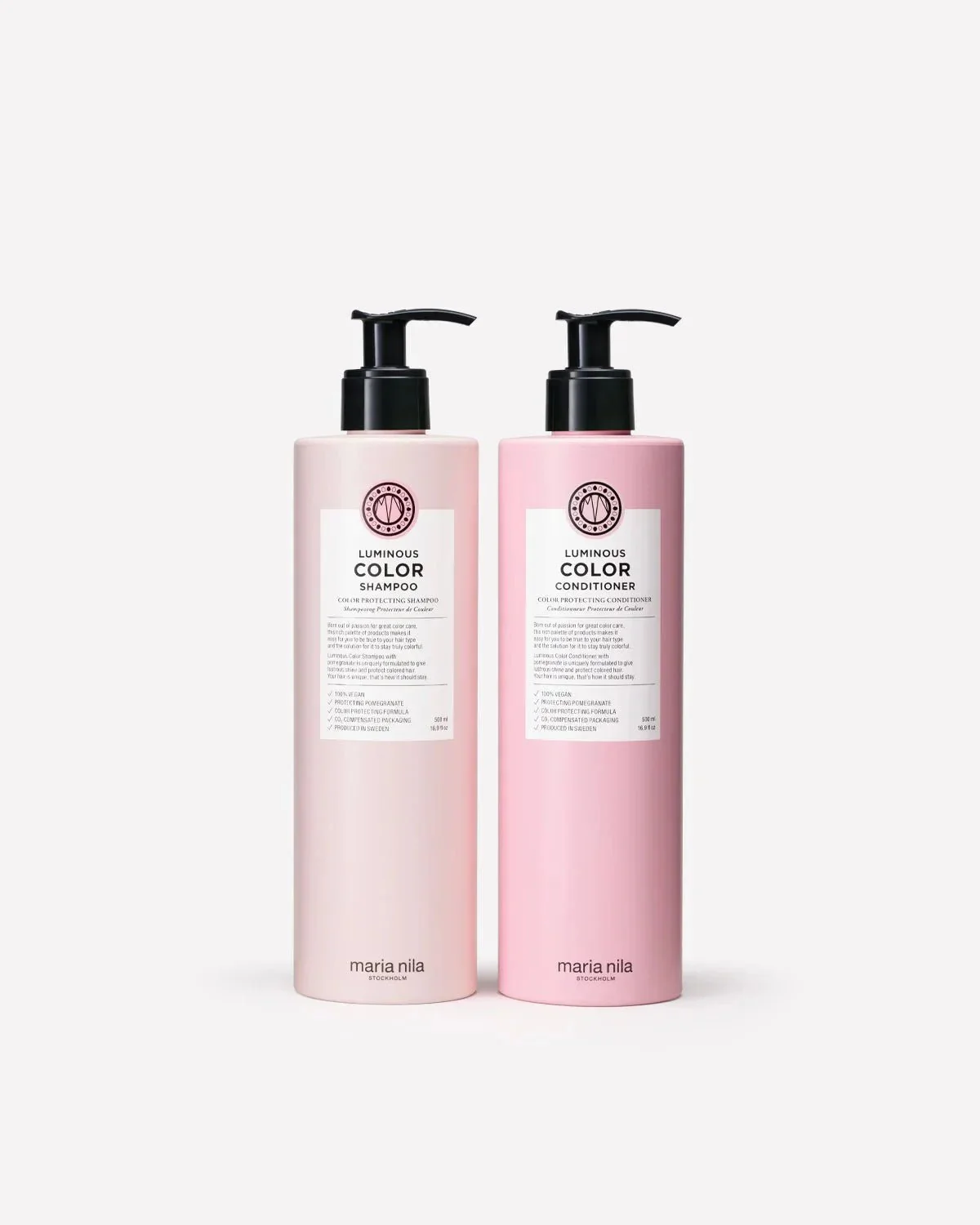 Maria Nila Luminous Colour Litre Duo Bundle