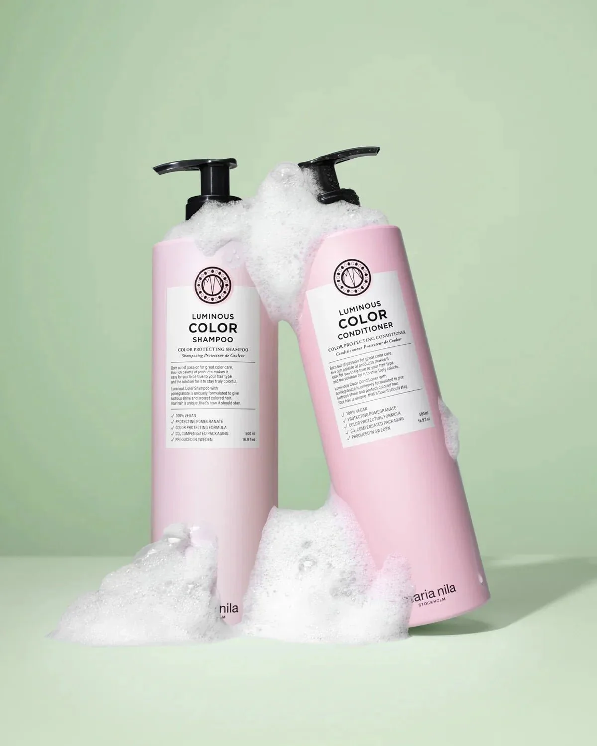 Maria Nila Luminous Colour Litre Duo Bundle - Image 2