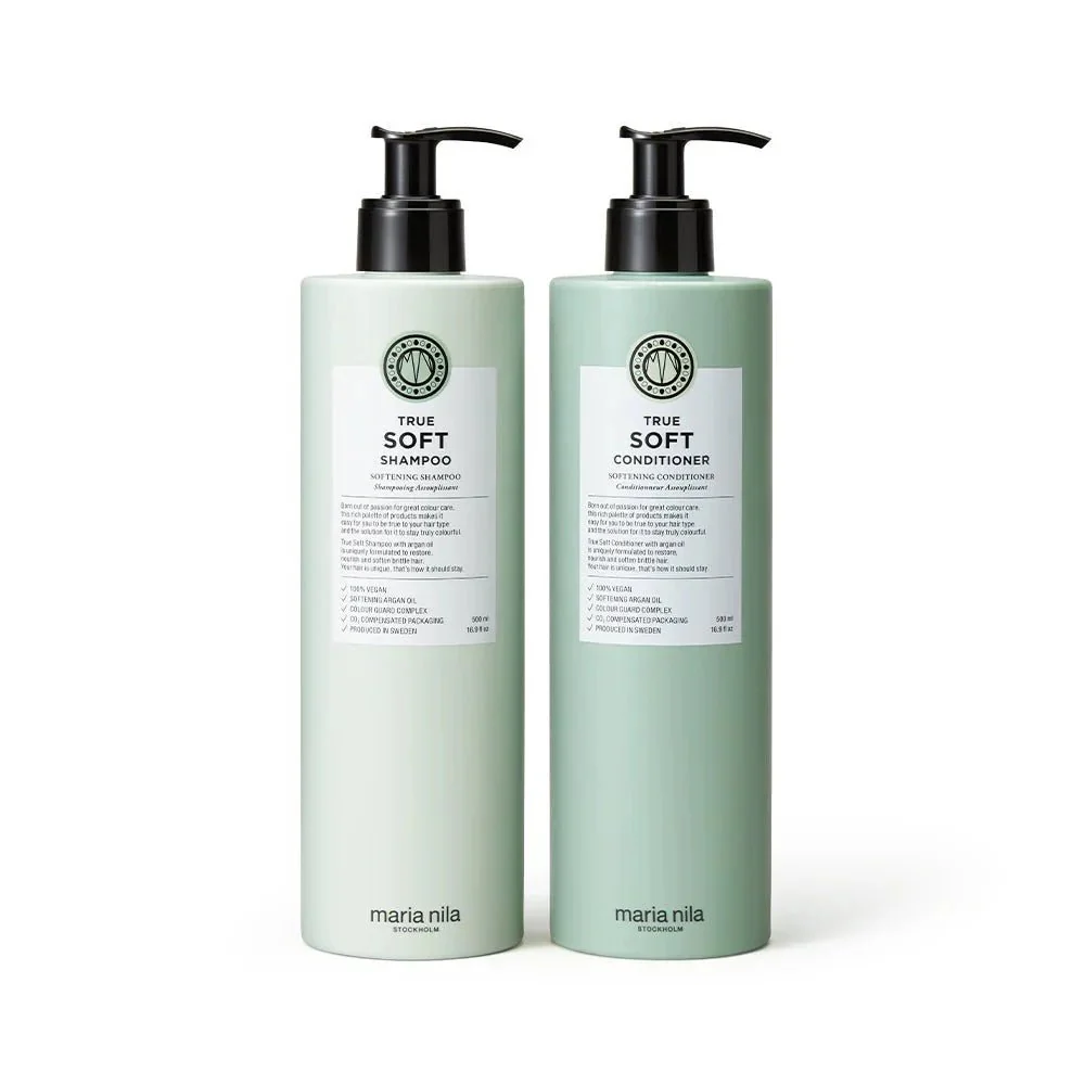 Maria Nila True Soft 500ml Duo Bundle - Image 2
