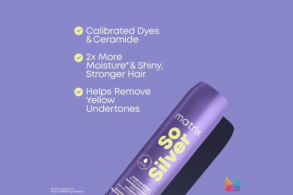 Matrix So Silver Neutralising Shampoo 300ml - Image 3