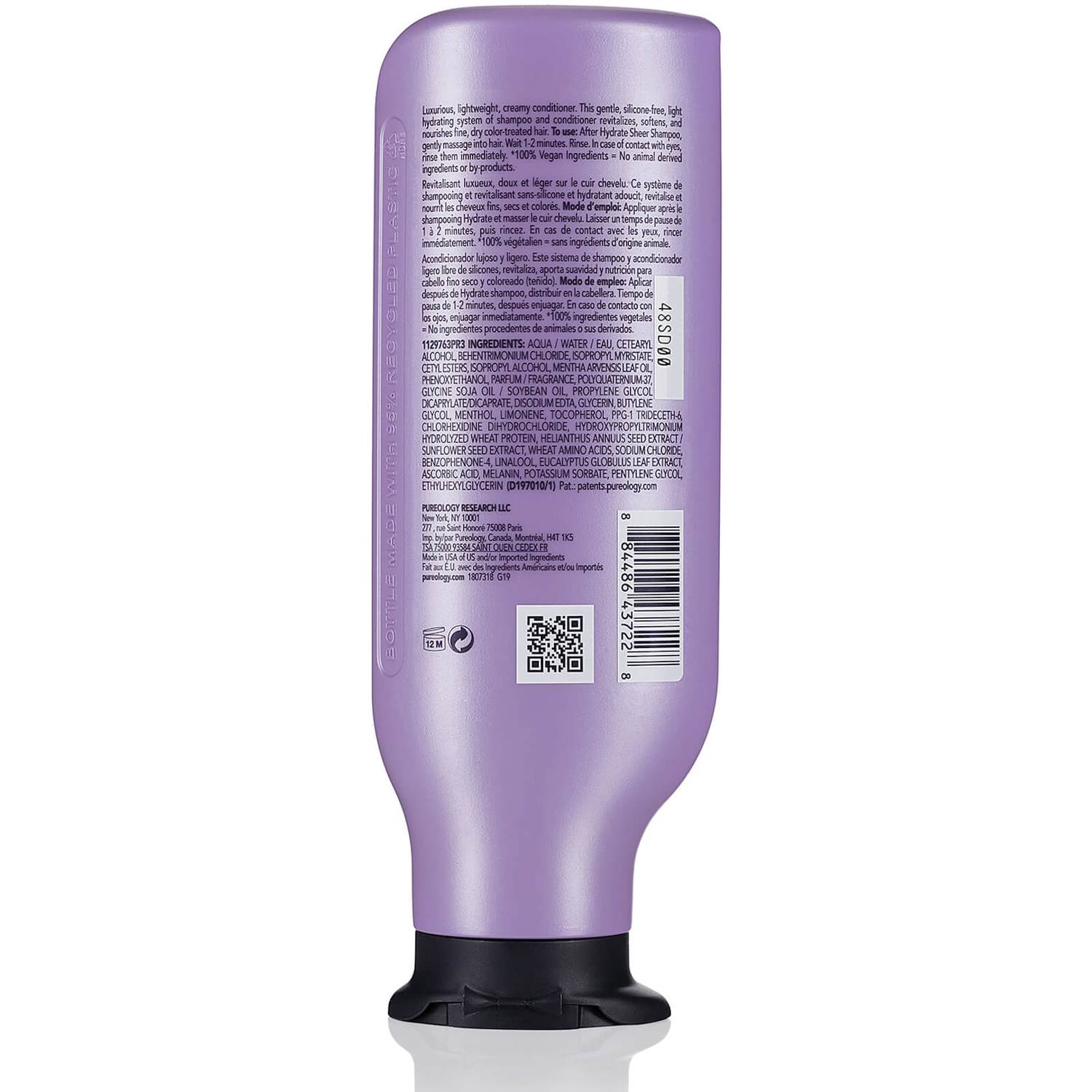 Pureology Hydrate Sheer Conditioner 266ml - Image 6