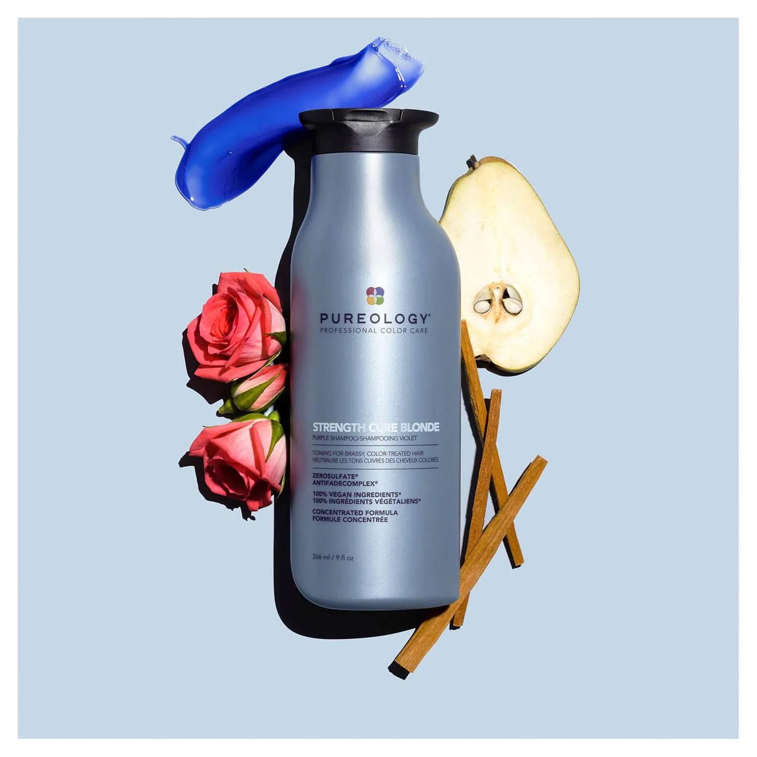 Pureology Strength Cure Blonde Shampoo 266ml - Image 6