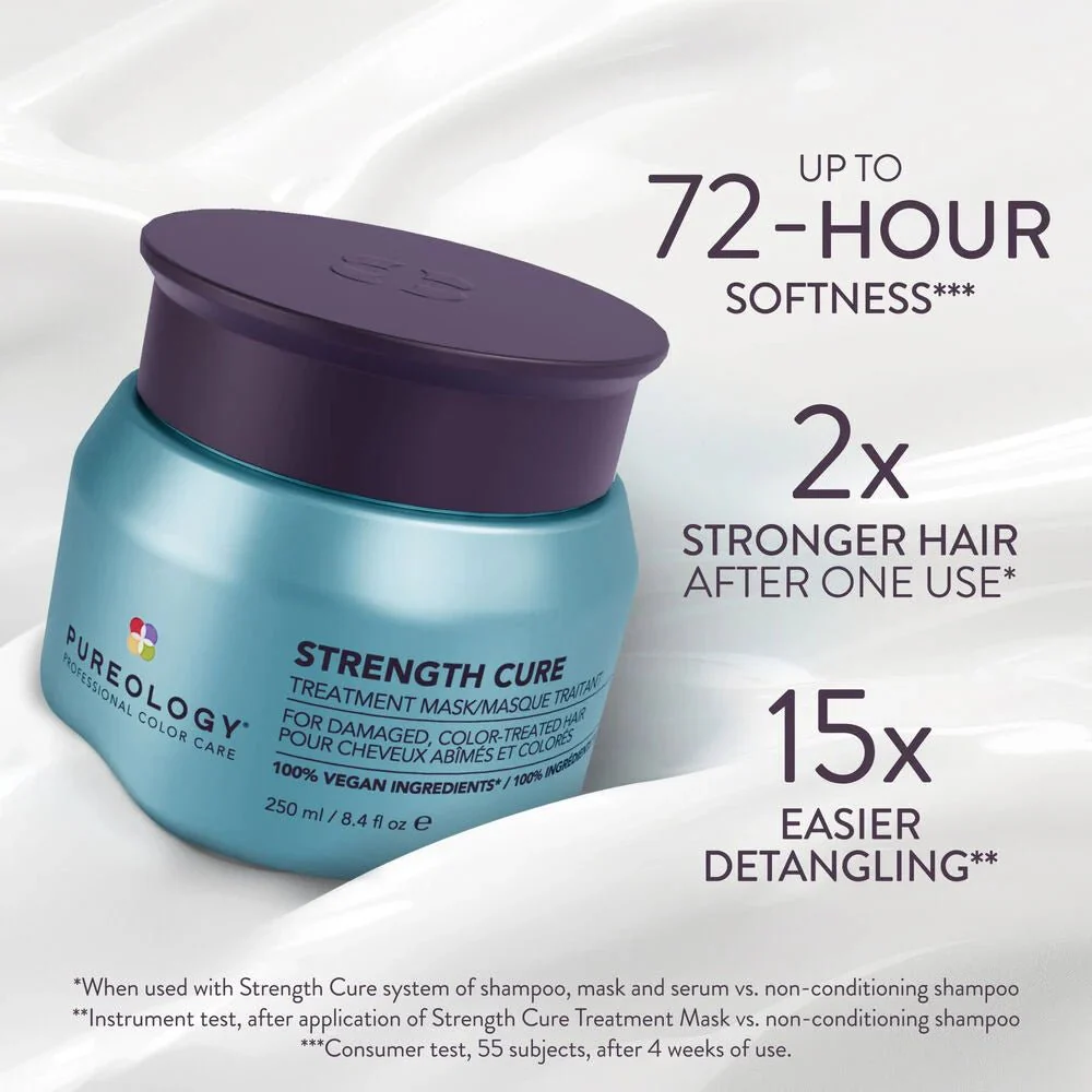 Pureology Strength Cure Hair Treatment Mask 250ml - Image 2