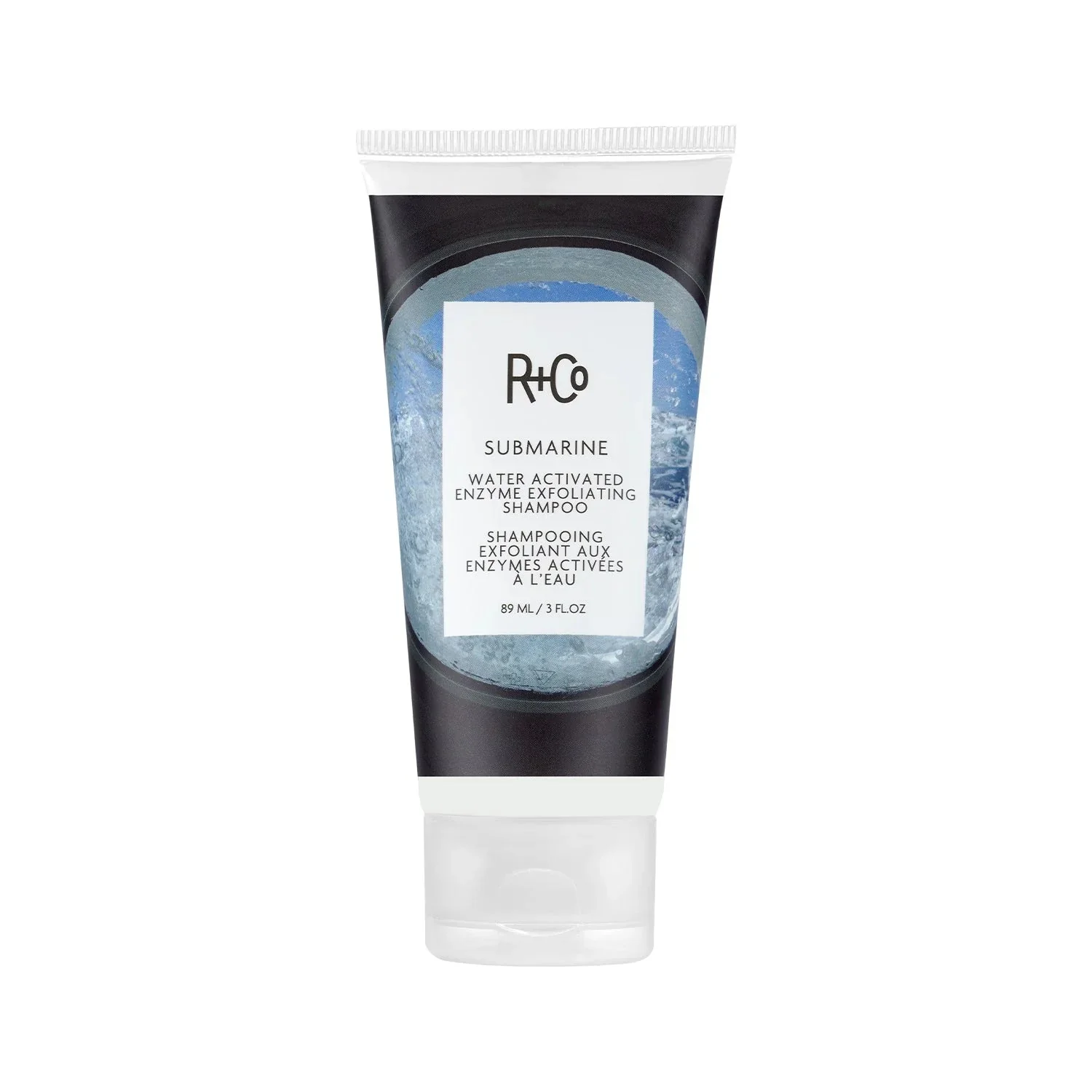 R+Co SUBMARINE Water Activated Enzyme Exfoliating Shampoo 89ml