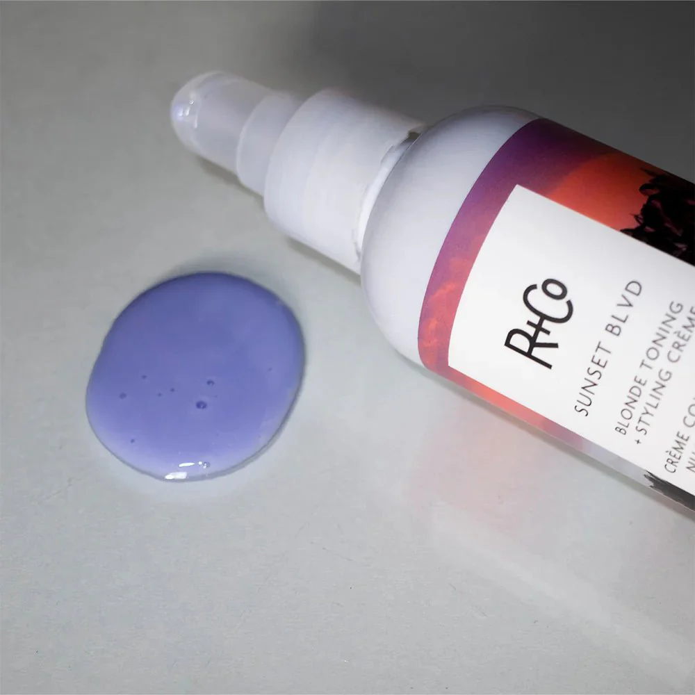 R+Co SUNSET BLVD Blonde Toning Styling Crème 124ml - Image 2