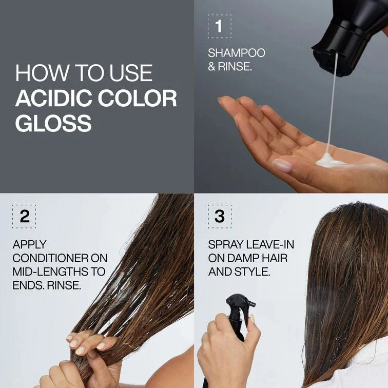 Redken Acidic Color Gloss Shampoo 300ml - Image 7