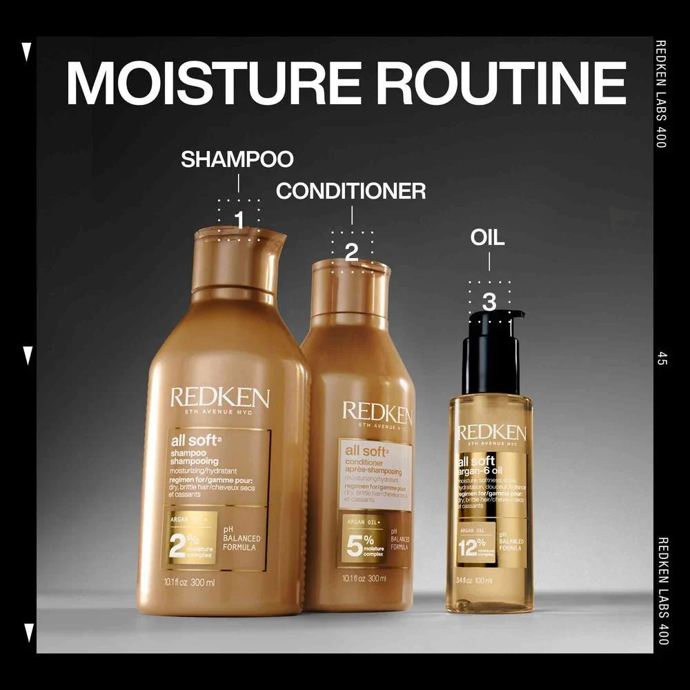 Redken All Soft Argan-6 Oil 100ml - Image 5