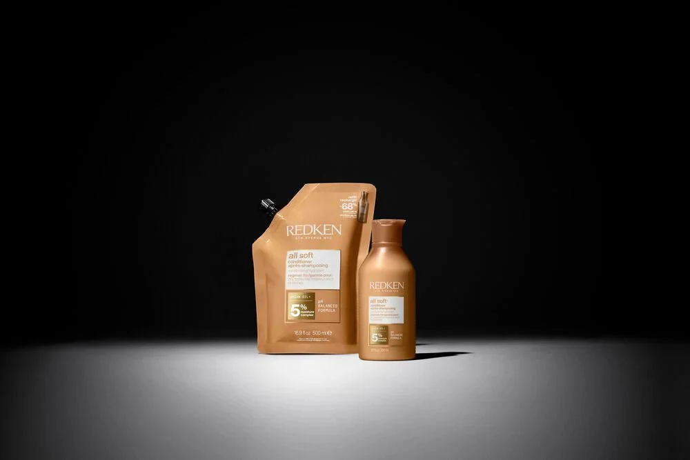 Redken All Soft Conditioner with Argan Oil Refill Pouch 500ml - Image 2