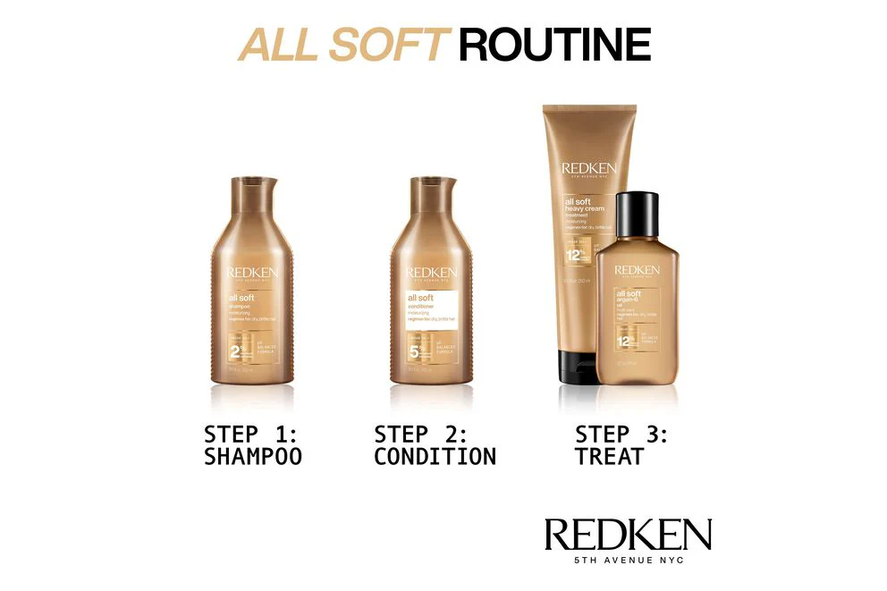 Redken All Soft Heavy Cream Super Treatment Mask 90ml - Image 5