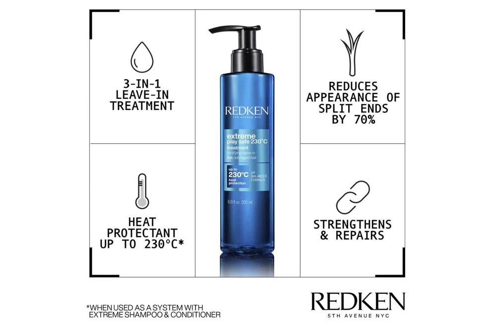 Redken Extreme Play Safe 3-in-1 200ml - Image 2
