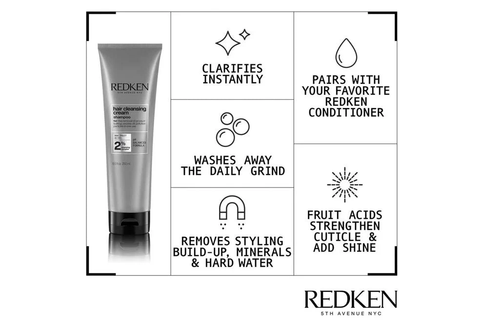 Redken Hair Cleansing Cream Shampoo 250ml - Image 3