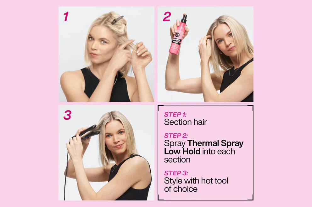 Redken Thermal Spray Low Hold 250ml - Image 4