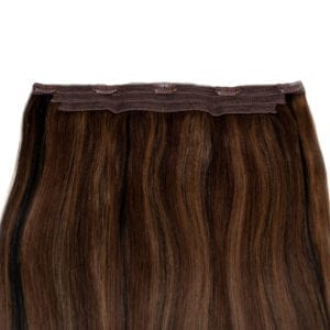 Seamless1 Mocha Blend Piano Colour Human Hair in 1 Piece - Image 2